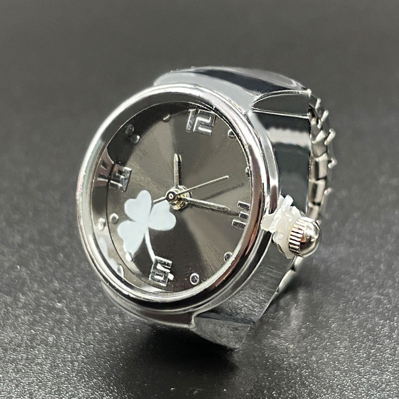 Hygge Simple - Anello Orologio con Trifoglio
