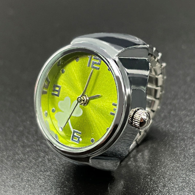 Hygge Simple - Anello Orologio con Trifoglio